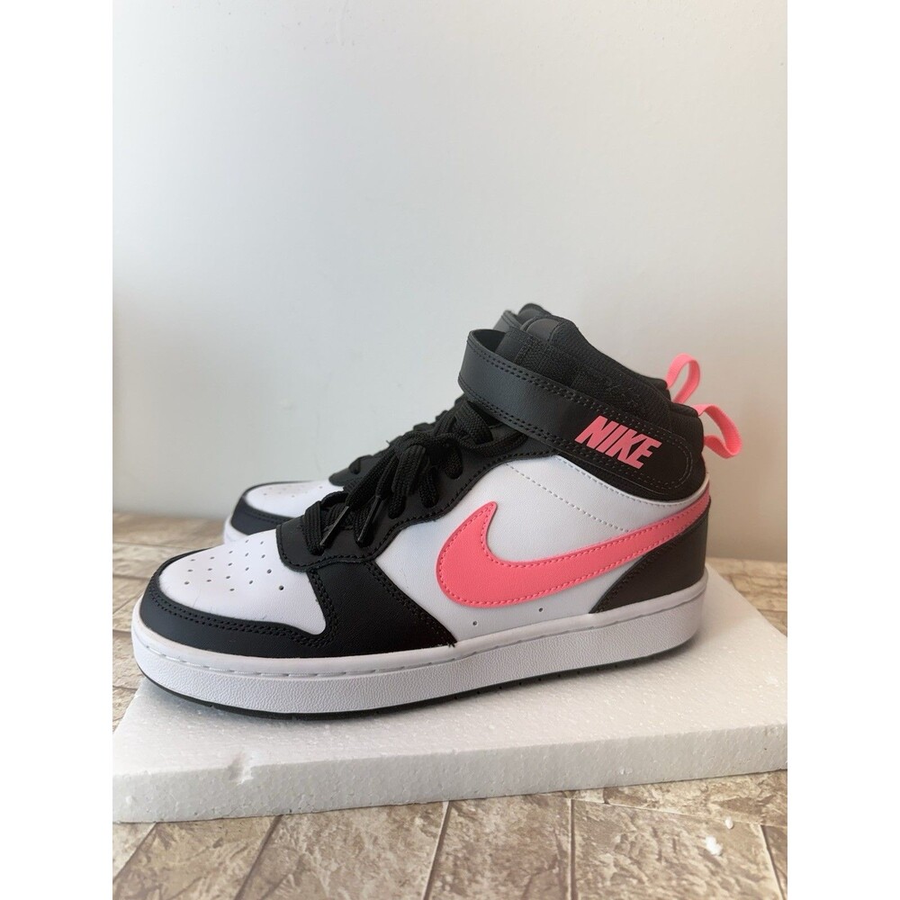 Nike Court Borough Mid 2 Basketball Shoes CD7782-005 Size 6Y/ Women 7.5 - Picture 8 of 14